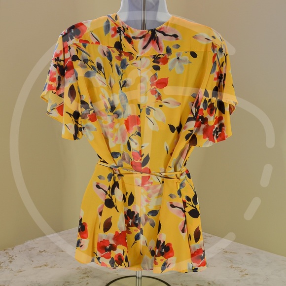 French Connection for LeTote Wrap Top - Picture 3 of 7